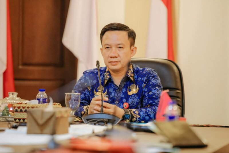 Sekdaprov Marindo Kurniawan Ikuti Rapat Koordinasi Percepatan Realisasi APBD Tahun Anggaran 2025 bersama Kementerian Dalam Negeri
