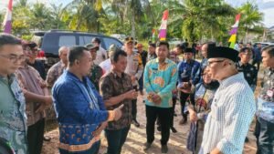 Wakapolres Mesuji Hadiri Kunjungan Kerja Gubernur Lampung di Rawajitu Utara