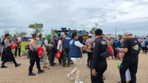 Ditreskrimsus Polda Lampung Gelar Baksos di Tabligh Akbar Indonesia Berdoa 2025