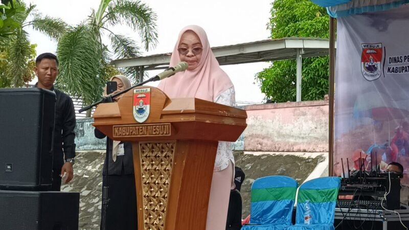 Bupati Mesuji Resmi Membuka Perlombaan Mancing Bersama Dalam Rangka HUT Mesuji Ke-17 Tahun