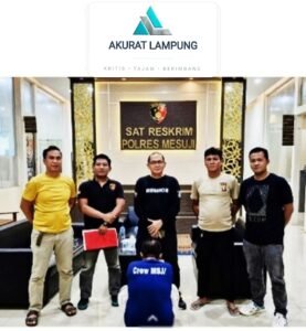 Polsek Terusan Nunyai Ungkap Kasus Curat Dua Tahun Silam, DPO Akhirnya Diamankan