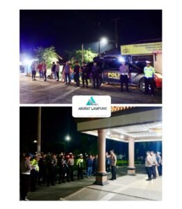 Cegah Balap Liar dan Kejahatan Jalanan, Polres Lampung Tengah Gelar Apel Siaga dan Patroli KRYD Akhir Pekan