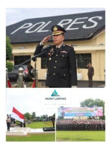 Polres Lampung Timur Gelar Upacara Peringatan Hari Pahlawan ke-80 Tahun 2025