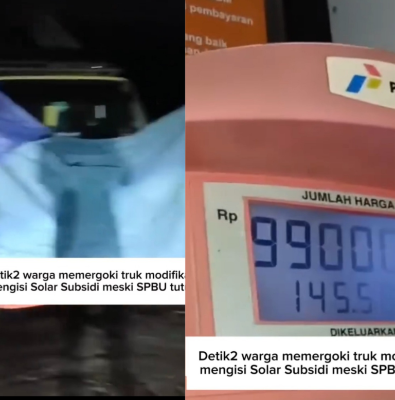 Sering Kehabisan Solar Subsidi, Sejumlah Warga Sribawono Lamtim Gerebek Mobil Ngecor Saat Malam Hari
