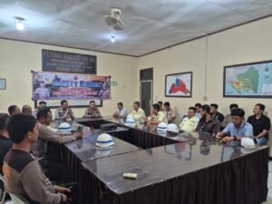 Tingkatkan Kesadaran Berlalu Lintas Sat Lantas,Polres Mesuji Adakan Safety Riding Di PT TBL