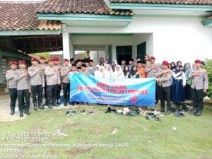 Sat Reskrim, Polres Mesuji Memperingati HUT Reserse ke-78 Dengan Tindakan Nyata Melalui Bakti Sosial