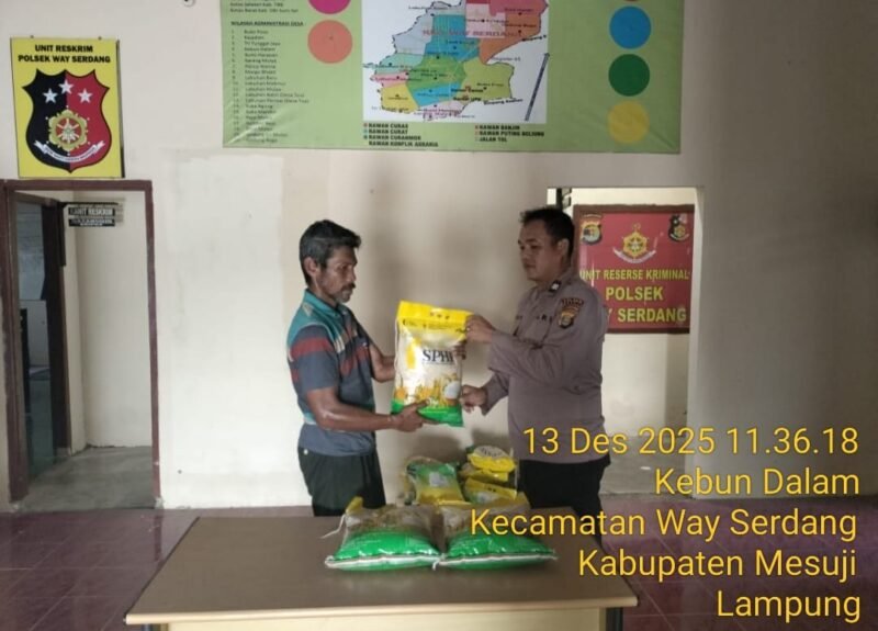Personil Polsek Way Serdang Melaksanakan Kegiatan Gerakan Pangan Murah
