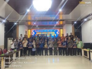 Jajaran Kepolisian Resor Polres Mesuji Melaksanakan Rapat Rakor Lintas Sektoral Mempersiapkan Operasi Lilin 2025