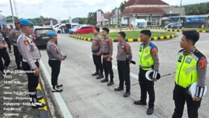 PROPAM Mabes Polri Dan Polda Lampung Cek Kesiapan Pospam–Posyan Operasi Lilin Krakatau 2025 Di Kabupaten Mesuji