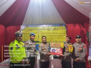 Kapolres AKBP Dr. Muhammad Firdaus S.Ik, M.H Bersama Wakapolres Dan Kasat Intel Mengunjungi Beberapa Pos