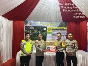 Wujud Keperdulian Pimpinan Kapolres Mesuji Berikan Tali Asih Kepada Anggota Pos Pam dan Pos Yan