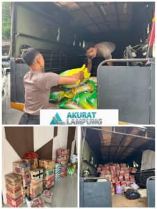 Solidaritas Untuk Sumatra, Polres Lampung Timur Salurkan Bantuan Untuk Korban Bencana