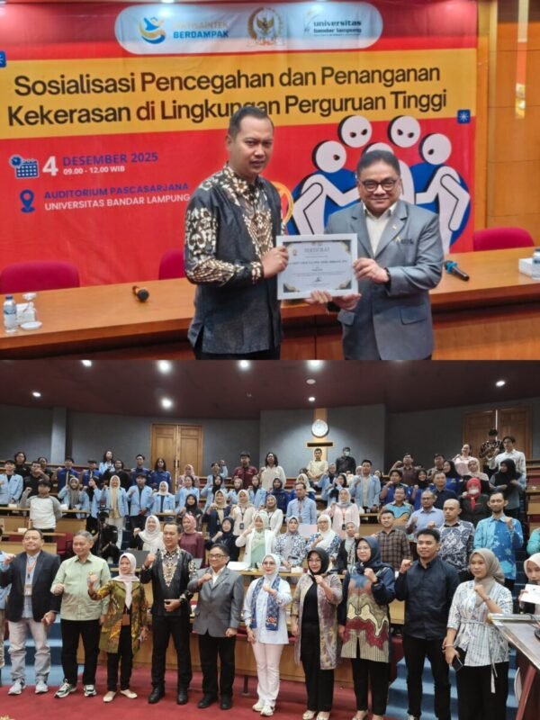 UBL Gelar Sosialisasi Anti-Kekerasan: Komisi X DPR RI Tekankan Kampus sebagai Ruang Aman dan Pembentuk Karakter