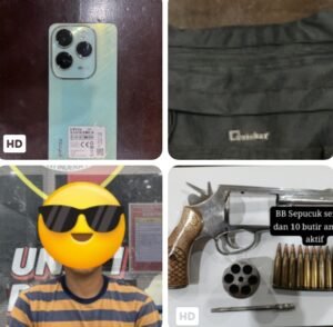 Memiliki Senjata Api Rakitan Seorang Pria Asal Tulang Bawang Diamankan Tim Gabungan Sat Samapta Dan Sat Reskrim Polres Mesuji