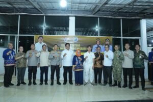 Kapolres Mesuji Menghadiri Acara Kunjungan Kerja Wakil Menteri Transmigrasi Bersama Kapolda Lampung