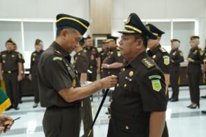 Kajati Lampung Lantik Asintel, Aspidsus, dan Kajari Pringsewu yang Baru