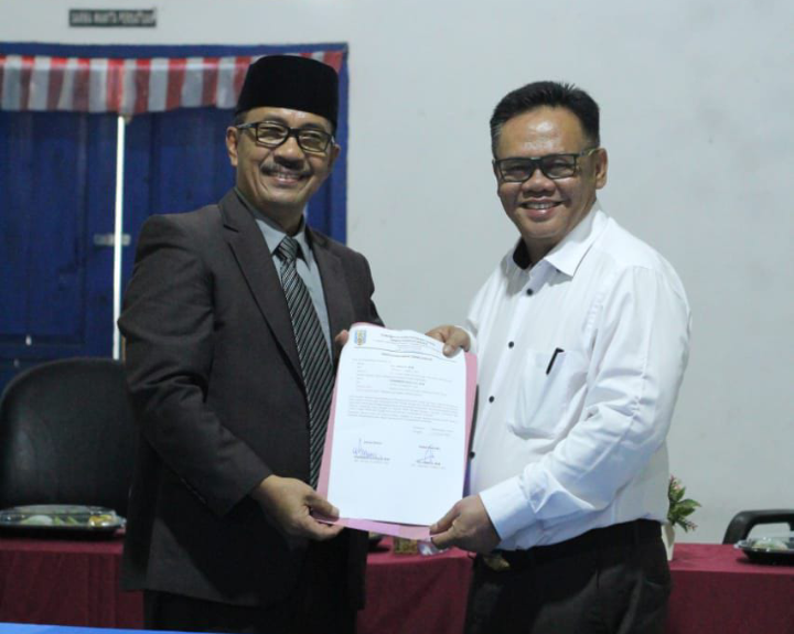 Dinas Perhubungan Way Kanan Gelar Serah Terima Jabatan