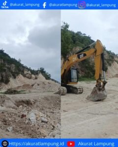 Pemkot Bandar Lampung Hentikan Sementara Pengerukan Bukit Camang