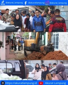 Pemkot Bandar Lampung Lakukan Normalisasi Sungai di Campang Raya