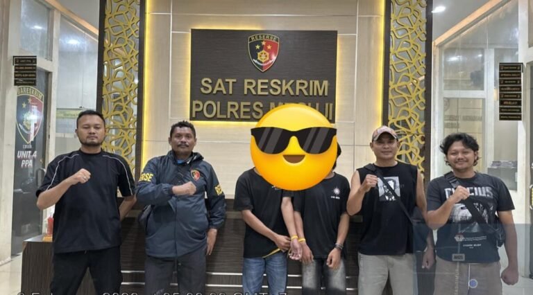Tim Gabungan Tekab 308 Presisi Polres Mesuji Berhasil Menangkap Pelaku Pemerkosaan Dan Pencurian Terhadap Konten kreator