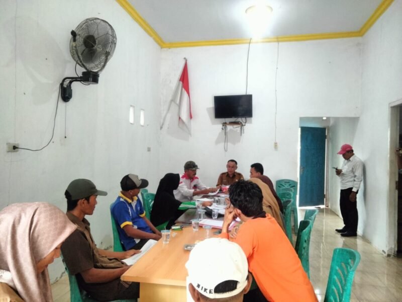 PJ Pekon Dadimulyo Gelar’ Rapat Panitia Persiapan Pergantian Antar Waktu (PAW )