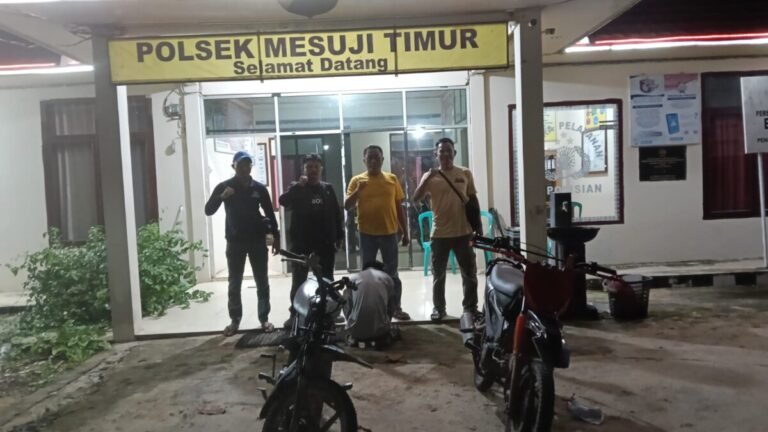 Kurang dari 1×24 Jam, Tekab 308 Amankan Pelaku Curat di Mesuji