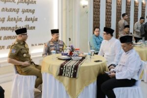 Buka Puasa Bersama di Mapolda Lampung, Gubernur Rahmat Mirzani Djausal Dorong Kondusifitas Daerah selama Ramadan