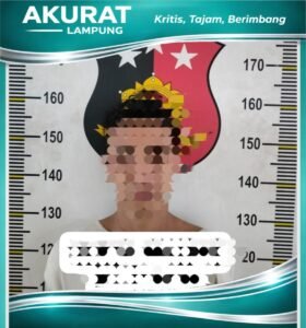 Tekab 308 Presisi Polsek Way Jepara Berhasil Tangkap DPO Curanmor Antar Provinsi