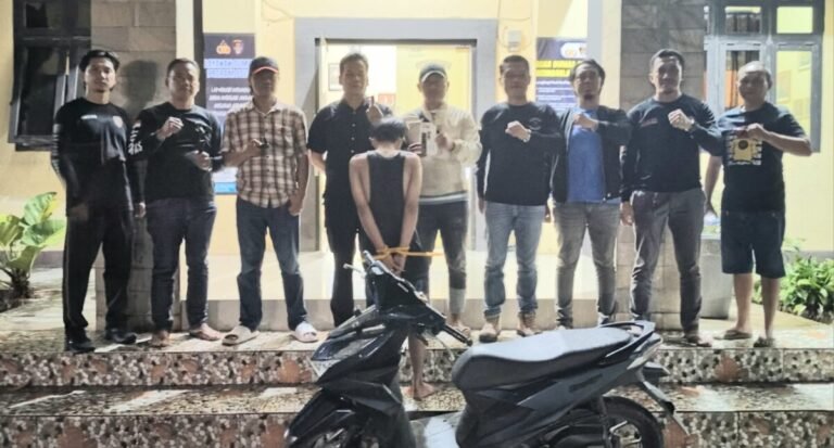 Polsek Wonosobo Tangkap Pelaku Curas Handphone, Sempat Todong Korban dengan Pisau