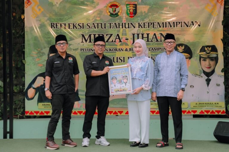 Mirza – Jihan Hadiri Peluncuran Koran IJP dan Buku Refleksi Satu Tahun Kepemimpinan