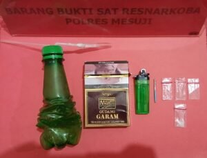 Sat Res Narkoba Polres Mesuji Berhasil Mengamankan Dua Orang Supir Kedapatan Melakukan Tindak Pidana Penyalahgunaan Narkotika