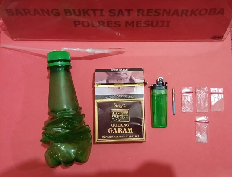 Sat Res Narkoba Polres Mesuji Berhasil Mengamankan Dua Orang Supir Kedapatan Melakukan Tindak Pidana Penyalahgunaan Narkotika