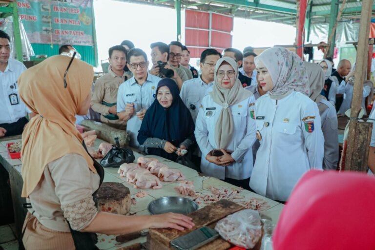 Sidak TPID Lampung Pastikan Harga Stabil dan Pangan Aman Jelang Idulfitri