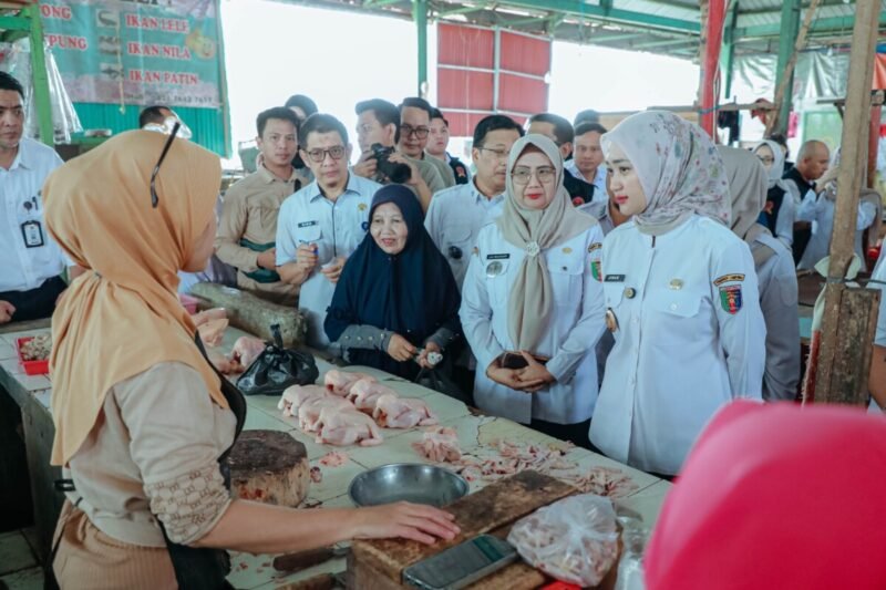 Sidak TPID Lampung Pastikan Harga Stabil dan Pangan Aman Jelang Idulfitri