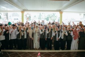 Momentum HKG dan HUT Lampung, Batin Wulan Sapa dan Bantu Keluarga di Dua Kabupaten