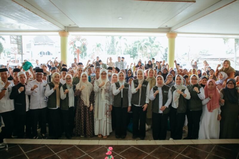 Momentum HKG dan HUT Lampung, Batin Wulan Sapa dan Bantu Keluarga di Dua Kabupaten