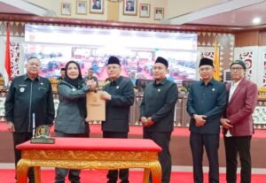 Sidang Paripurna, DPRD Bandarlampung Mengesahkan Raperda Pengelolaan Barang Milik Daerah Menjadi Perda