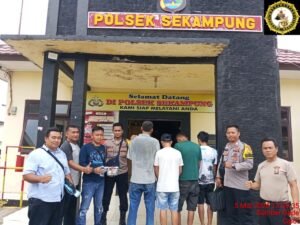 Polsek Sekampung Ungkap Kasus Narkotika, Empat Pelaku dan Sejumlah Barang Bukti Sabu Diamankan