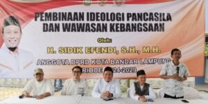 Sidik Effendi Jelaskan Pancasila Landasannya Adalah Adat Istiadat dan Budaya Indonesia