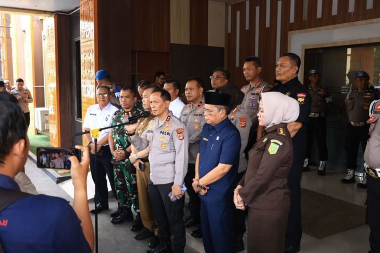 Perkuat Sinergi Nasional Pengamanan Idul Fitri 1447 H, Kapolda Lampung Pimpin Rakor Lintas Sektoral