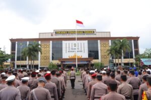 702 Personel Gabungan Siaga Amankan Mudik, 9 Pos Pengamanan Disiapkan di Bandar Lampung