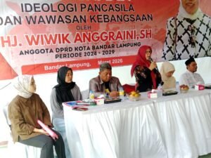 DPRD Kota Bandar Lampung Fraksi PDIP ; Perlunya Masyarakat Diingatkan Ideologi Pancasila dan Wawasan Kebangsaan