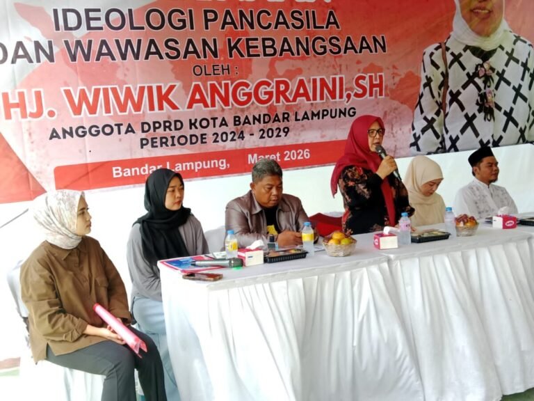DPRD Kota Bandar Lampung Fraksi PDIP ; Perlunya Masyarakat Diingatkan Ideologi Pancasila dan Wawasan Kebangsaan