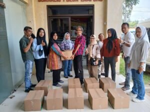 Polda Lampung Bagikan 209 Paket Bingkisan kepada Jurnalis Jelang Idul Fitri 2026