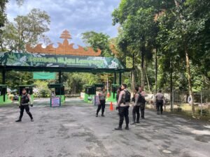 Polisi Perketat Pengamanan Tempat Wisata di Bandar Lampung Selama Libur Lebaran