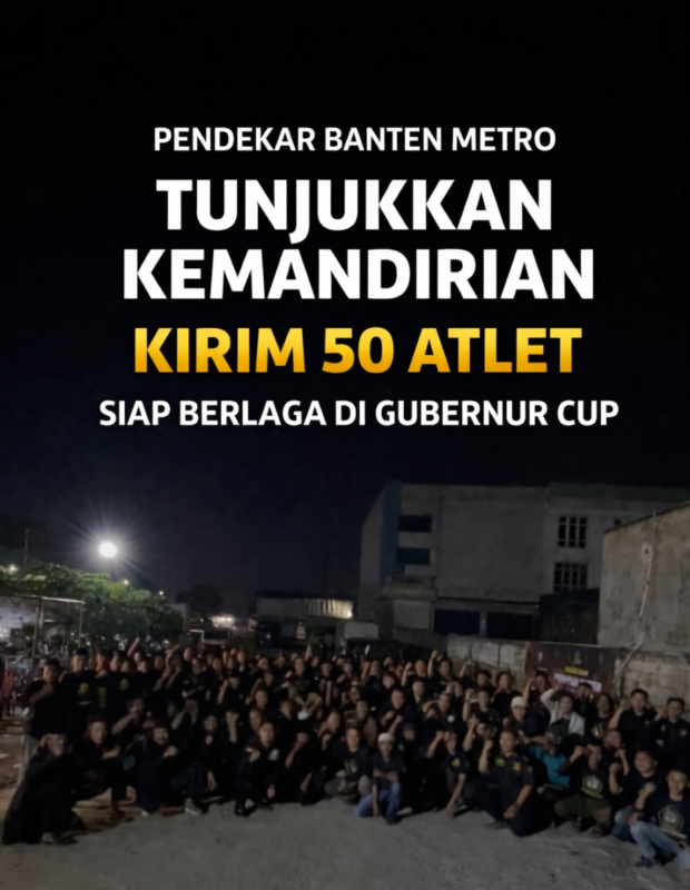 Menuju Gubernur Cup, Pendekar Banten Metro Tekankan Pentingnya Peran Pemkot dalam Pembinaan Atlet
