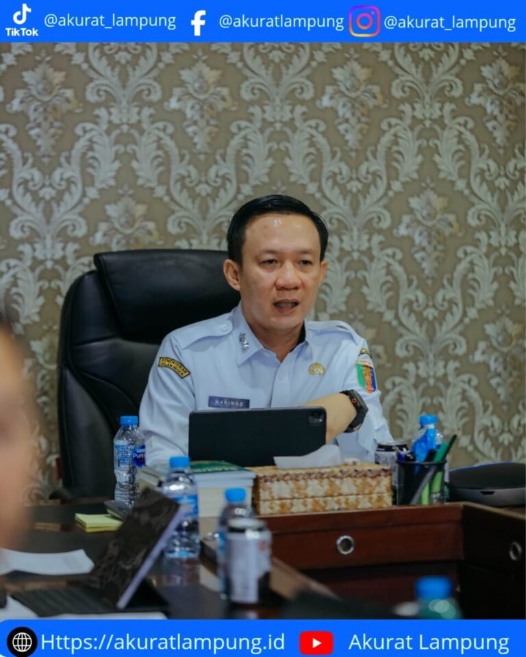 Rapat Dengan Kemendagri ,Marindo Kurniawan Paparkan Strategi Penurunan Pengangguran di Provinsi Lampung