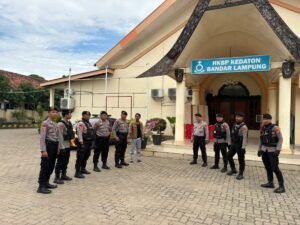 302 Polisi Disiagakan Amankan Perayaan Paskah di Bandar Lampung
