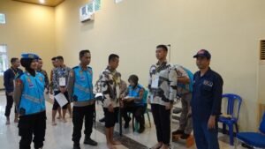 Ratusan Calon Anggota Polri T.A 2026 Jalani Rikmin Awal di Polres Lampung Tengah