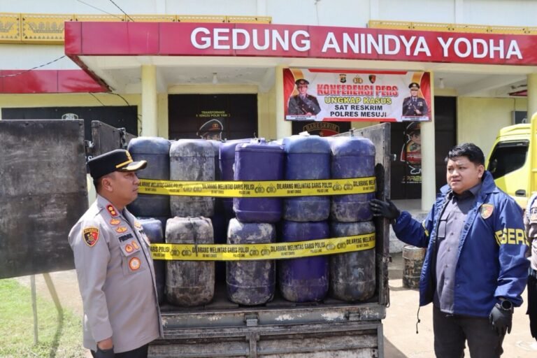 Sat Reskrim Polres Mesuji Berhasil Ungkap Kasus Tindak Pidana Penyalahgunaan BBM Bersubsidi Jenis Solar